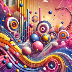 Obraz premium 楽しい 音楽 