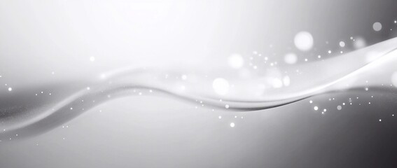 Black and white gradient background with soft light, light gray tone as main theme. abstract pattern. calm and elegant. design in photography, wallpaper, poster, banner, or cover artwork.