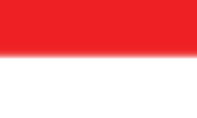 Obraz premium illustration of red and white Indonesian flag background