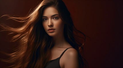 Naklejka premium portrait of a woman