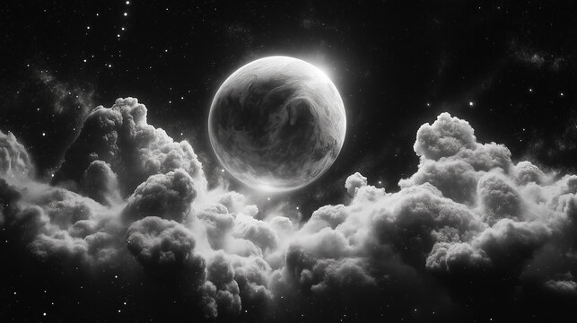 funkadelic, psychedelic, galactic starscape.