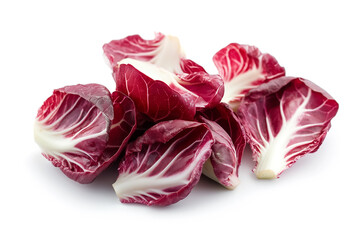 Obraz premium Radicchio isolated on white background