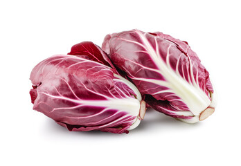 Obraz premium Radicchio isolated on white background