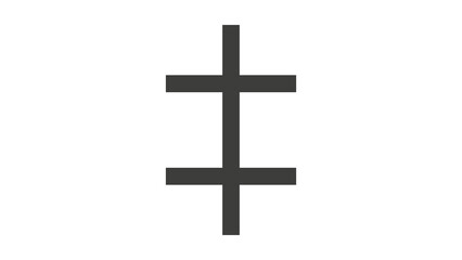 double cross symbol