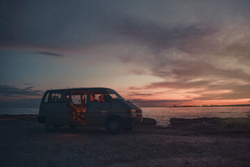 Naklejka premium Van in Puglia