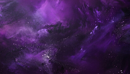 Dark purple and black abstract background with grainy texture. Deep and rich tones.