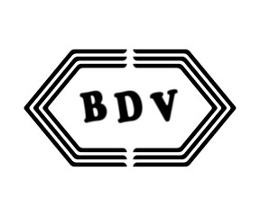 BDV letter logo Design. BDV Simple and modern monogram logo. Abstract Alphabet vector Design.