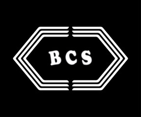 BCS letter logo Design. BCS Simple and modern monogram logo. Abstract Alphabet vector Design.