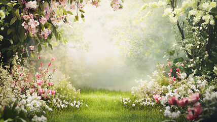 springscape background