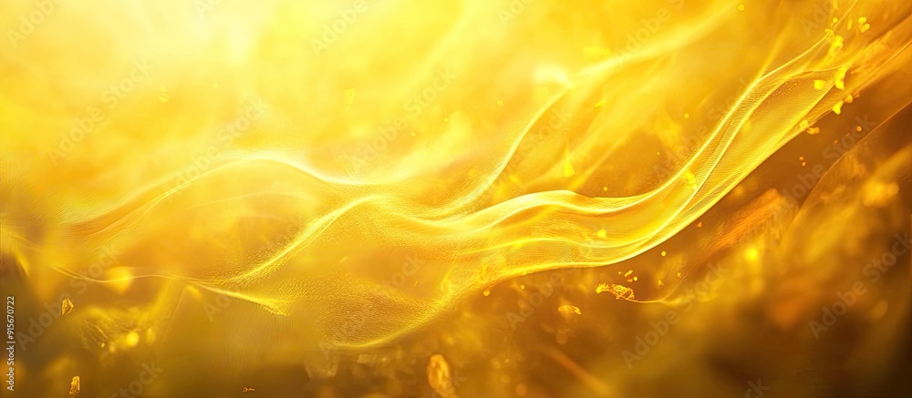 Poster abstract yellow blur that serves well as a background. with copy space image. place for adding text 