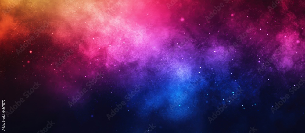 Leinwandbilder Smooth colorful textured night background gradient featuring a unique blur effect suitable for wallpaper posters frames backdrops and design. with copy space image. Place for adding text or design