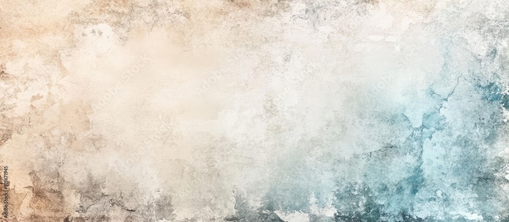 Poster textured watercolor paper background with a vintage look. with copy space image. place for adding te