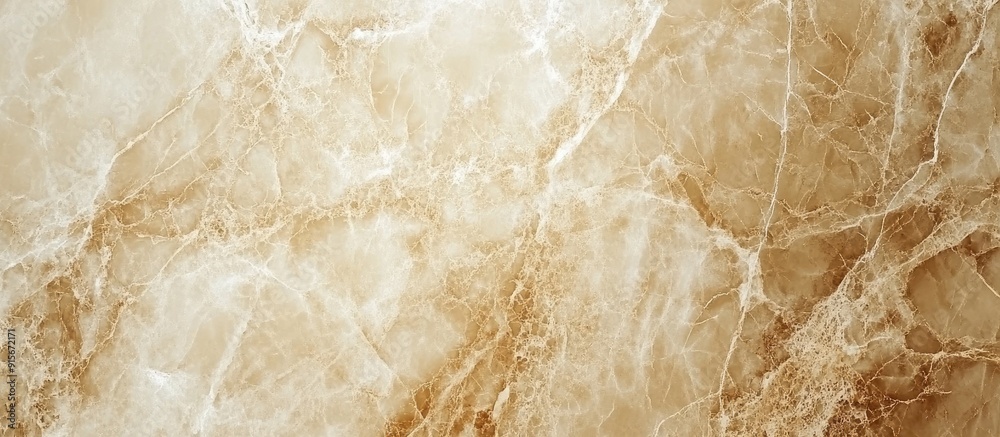 Aufkleber flawless soft beige marble texture. with copy space image. Place for adding text or design