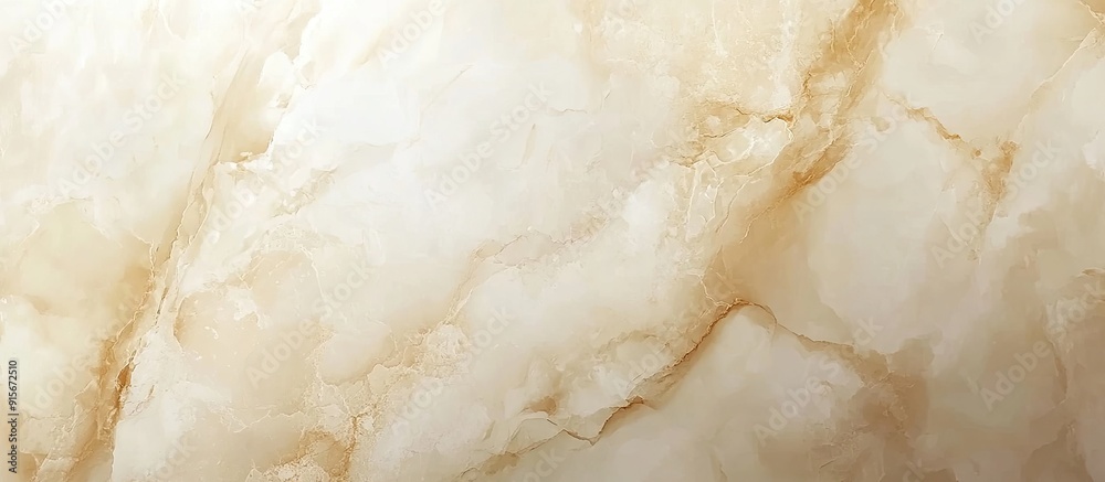 Poster flawless soft beige marble texture. with copy space image. Place for adding text or design