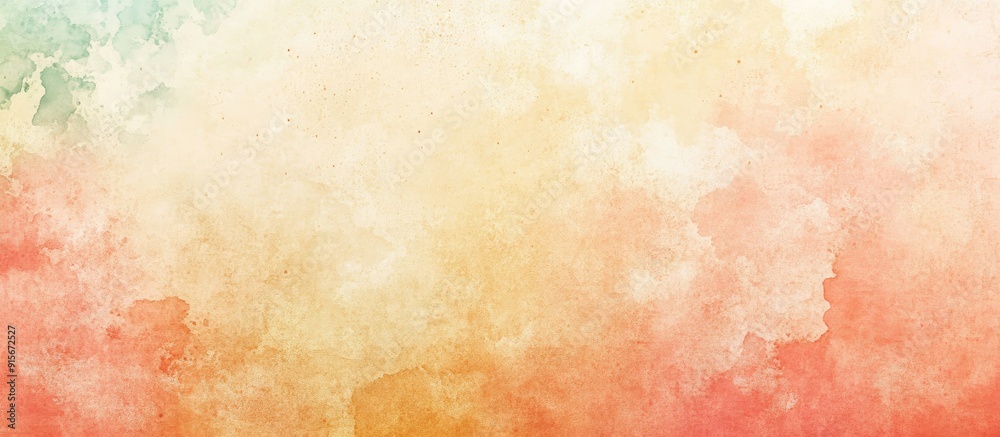 Poster textured watercolor paper background with a vintage look. with copy space image. place for adding te