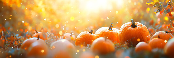 scary spooky halloween season, monster skull and crossbones halloween witch with pumpkin, halloween and October background	