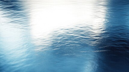 Glossy metallic surface reflecting light