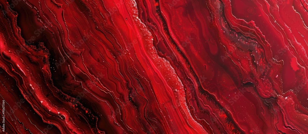 Poster Red color texture pattern abstract background can serve as wallpaper screensaver brochure cover page or background for presentations and articles and it also provides copy space for text