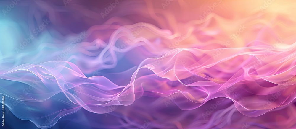 Poster Abstract mystical and fantastical backdrop. with copy space image. Place for adding text or design