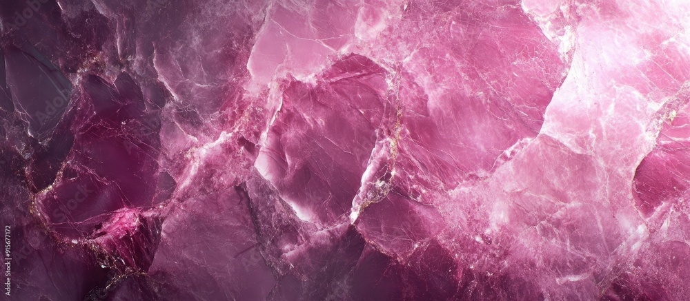 Poster Dark pink marble surface. with copy space image. Place for adding text or design
