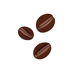 Vector Illustration of Coffee Beans