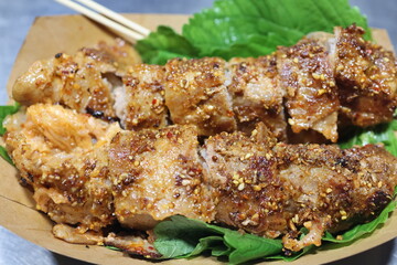 Asian Street Food in a Chinese Night Market