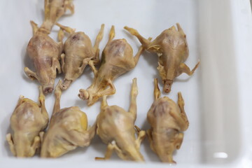 Asian Street Food in a Chinese Night Market