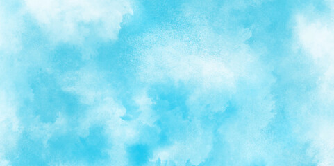 blue sky with Textured cloud, Abstract blue isolated on white background. Inspiring Views of Fluffy Clouds Blue Sky Background. Bright and enjoy with the sky refreshing Clearing day and Good weather.	