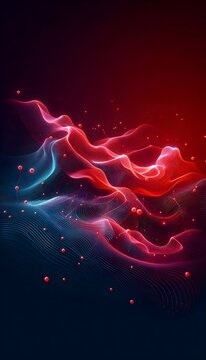 abstract red background