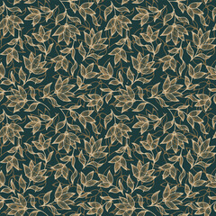 Pattern flower floral spring blossom illustration vector fabric textile design leaf leaves
