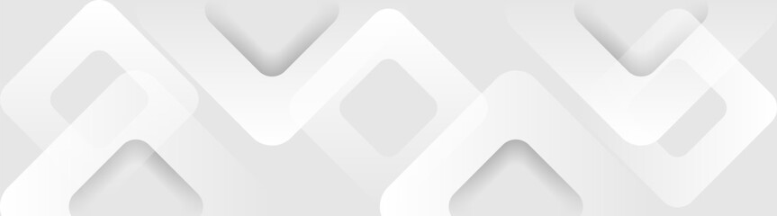 white abstract background with geometric shapes design