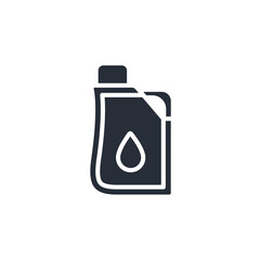 oil icon. vector.Editable stroke.linear style sign for use web design,logo.Symbol illustration.