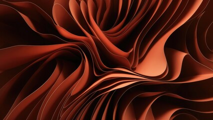 Obraz premium Elegant Dark Orange Abstract Background Design