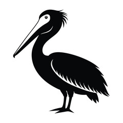 Pelican vector icon