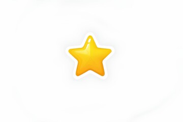 Obraz premium bright and colorful cartoon star with a fun and playful design, ideal for children's illustrations, games, and joyful themes that need a vibrant touch