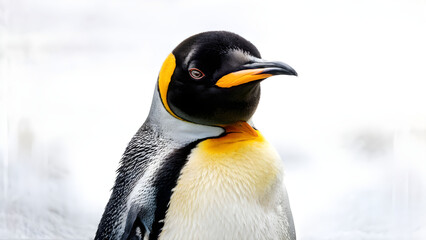 Fototapeta premium Pinguino in primo piano
