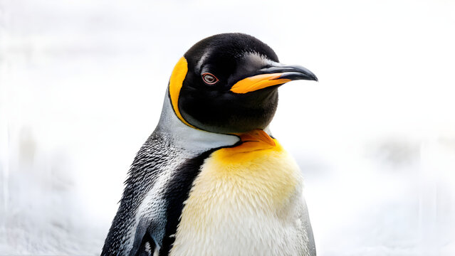 Pinguino in primo piano