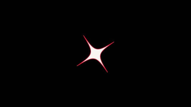 explosion horizontal Explosive Motion fireworks Modern and stylish for video decoration, Circle bursting, Geometric, Bubble and Shape brust elements ster animation of ribbon july
