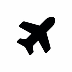 airplane plane jet icon vector