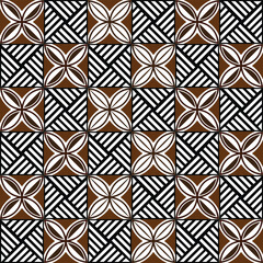 Polynesian tattoo tribal pattern background design. Samoan pattern decoration wallpaper.