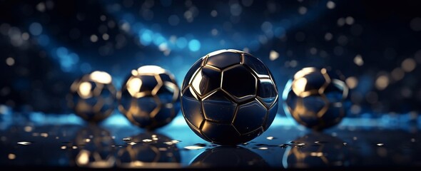 ball 3d background in the style of dark