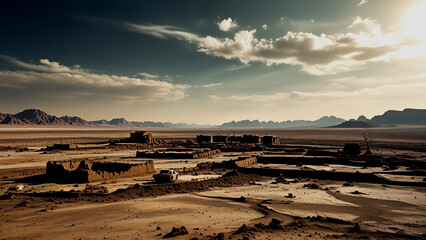 Barren Wasteland: Harsh Survival Landscape