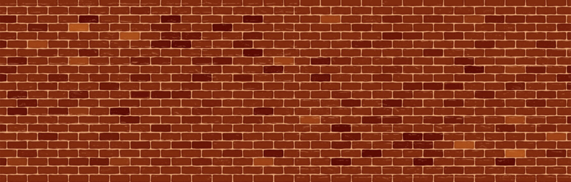 banner brick wall. Used for decoration, advertising design, websites or publications, banners, posters and brochures.