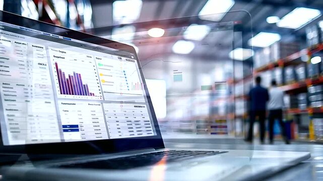 Cutting edge cloud based logistics management software interface