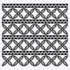 Polynesian tattoo tribal pattern background design. Samoan pattern decoration wallpaper.