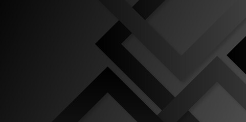 Fototapeta premium Black and gray vector futuristic tech glow and shinning line simple modern abstract background. Modern lines pattern futuristic technology concept banner for cover, poster, presentation.