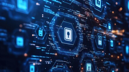 Fototapeta premium cybersecurity policies for business security