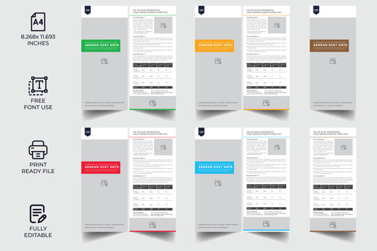 Rollup Technical Data Sheet layout template. Roll up modern Dl product catalog design template, Minimalist product brochure template design, corporate flyer, business flyer, DL flyer, Rollup design