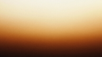 Gradient background transitioning from deep brown to beige, perfect for warm and earthy designs, digital art, or presentation backdrops. With noise
