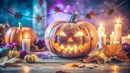 Fototapeta premium Halloween Celebration Background Design illustration